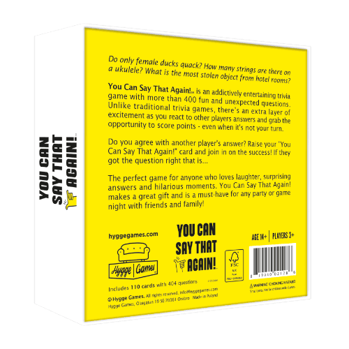 Picture of You Can Say That Again!